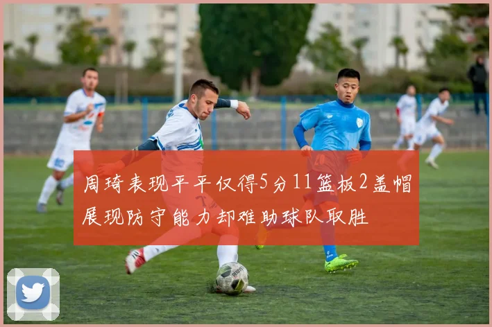 周琦表现平平仅得5分11篮板2盖帽展现防守能力却难助球队取胜