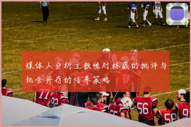 媒体人分析主教练对林葳的批评与机会并存的培养策略